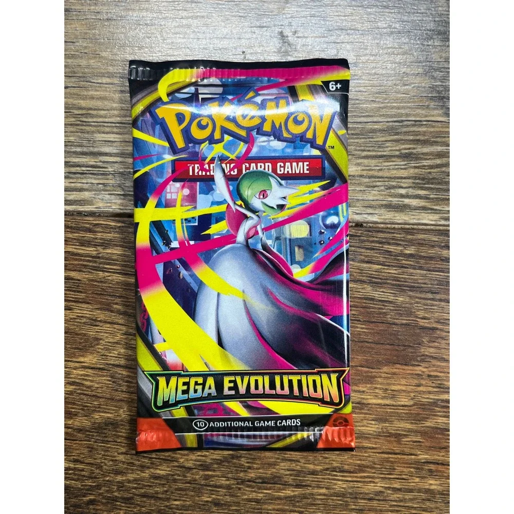 Pokemon TCG Mega Evolutions 10 Card Booster Pack Sealed